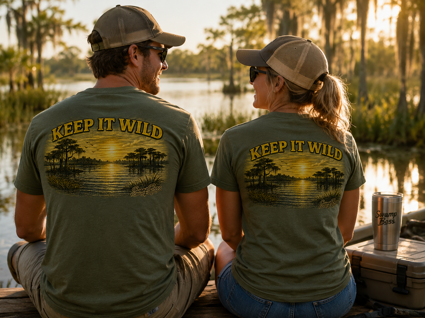 Keep it Wild Unisex performance crew neck t-shirt